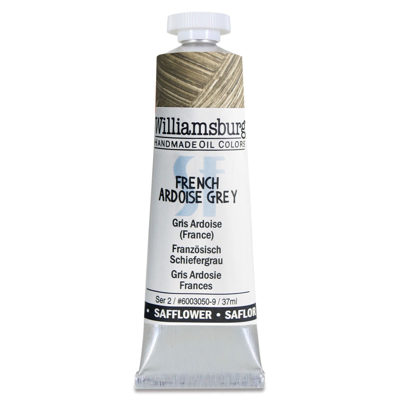 Williamsburg Handmade Safflower Oil Color - French Ardoise Grey, 37 ml tube